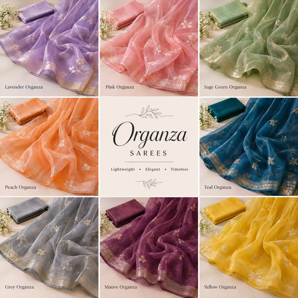 Organza Sarees