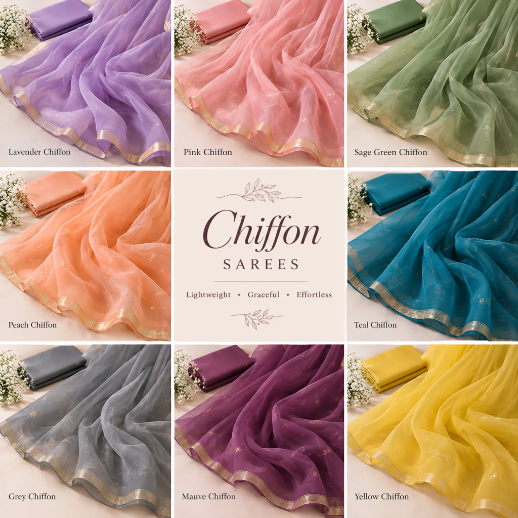 Chiffon Sarees